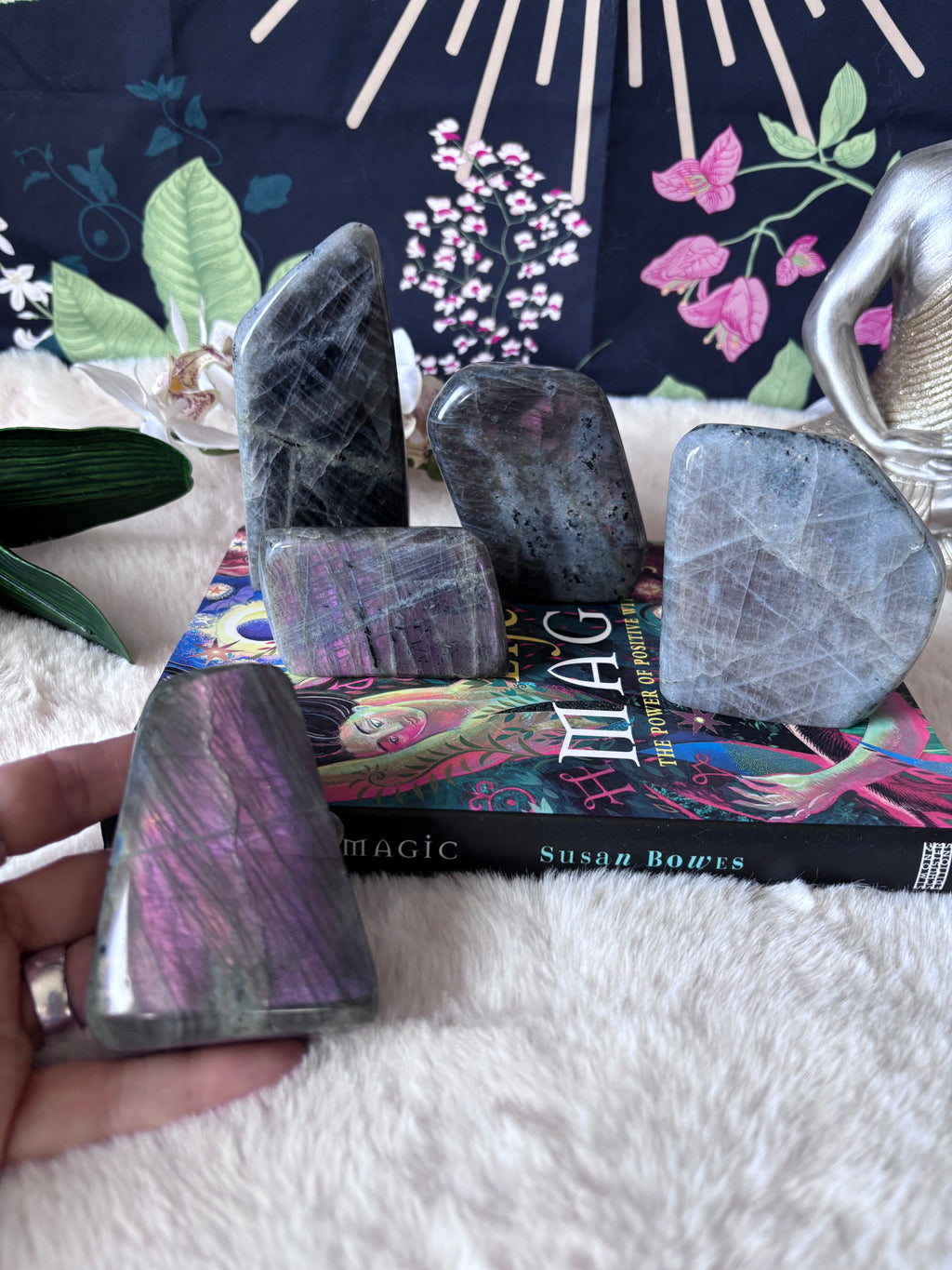 Natural Sunset Labradorite Freeform