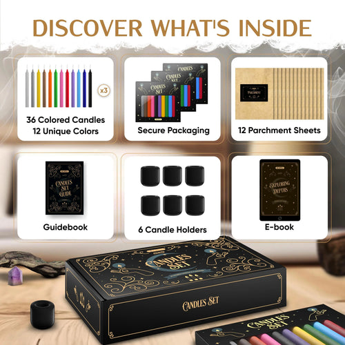 36 PCS Candle Kit