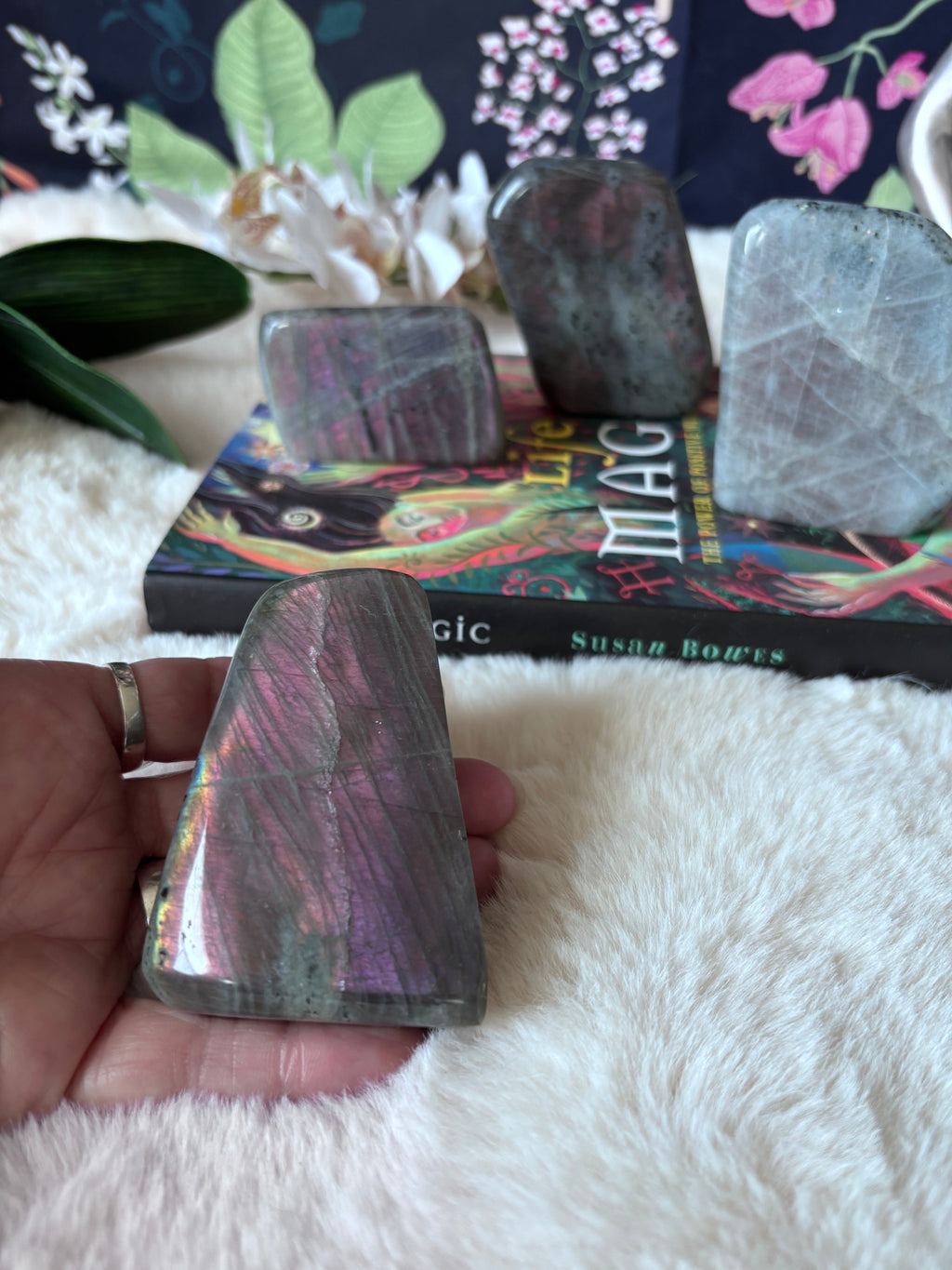 Natural Sunset Labradorite Freeform