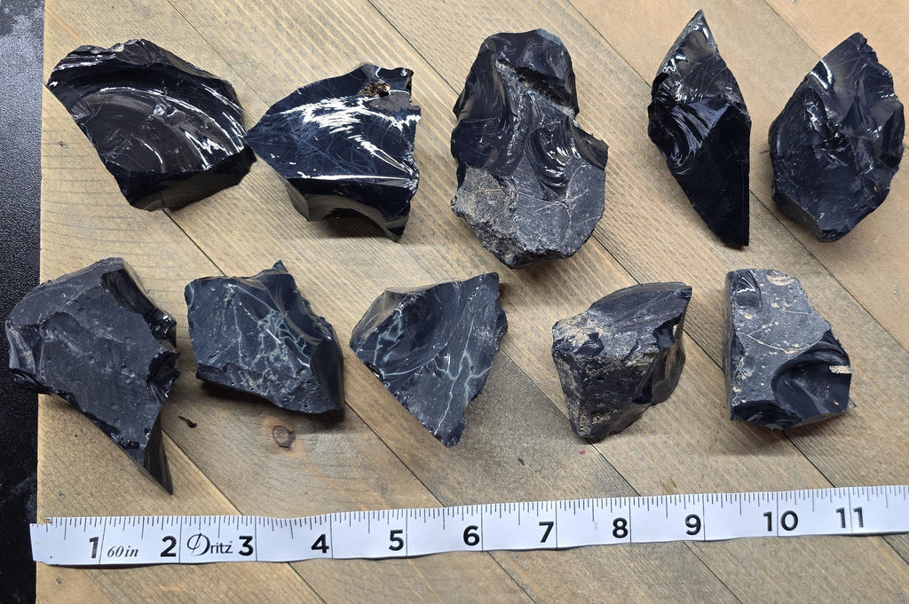 Half Pound Rough Spiderweb Obsidian Crystal – Natural Raw Protection Stone