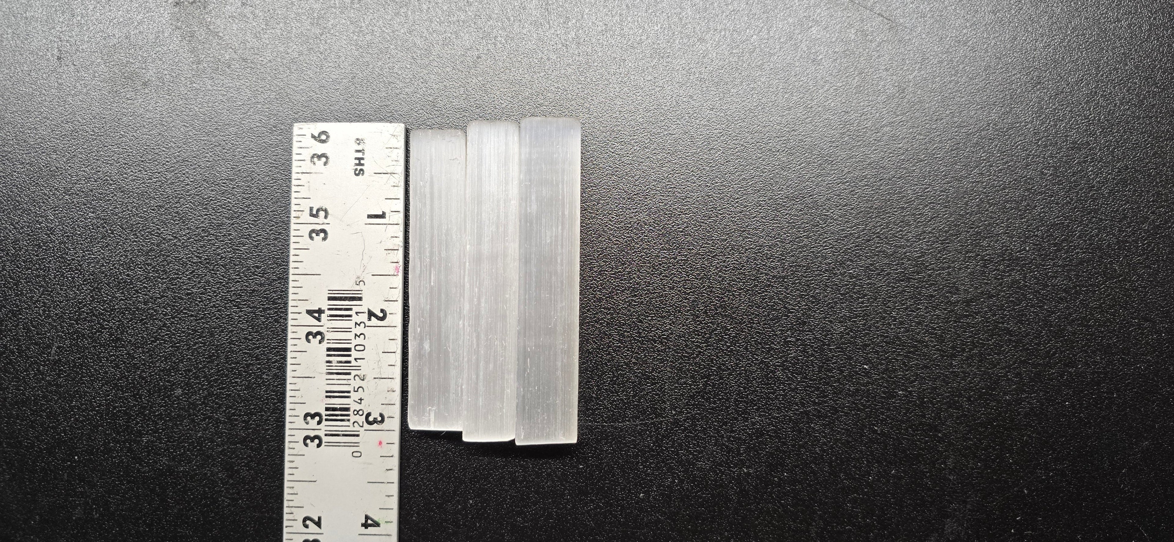 Bulk Natural 3" Selenite Wands