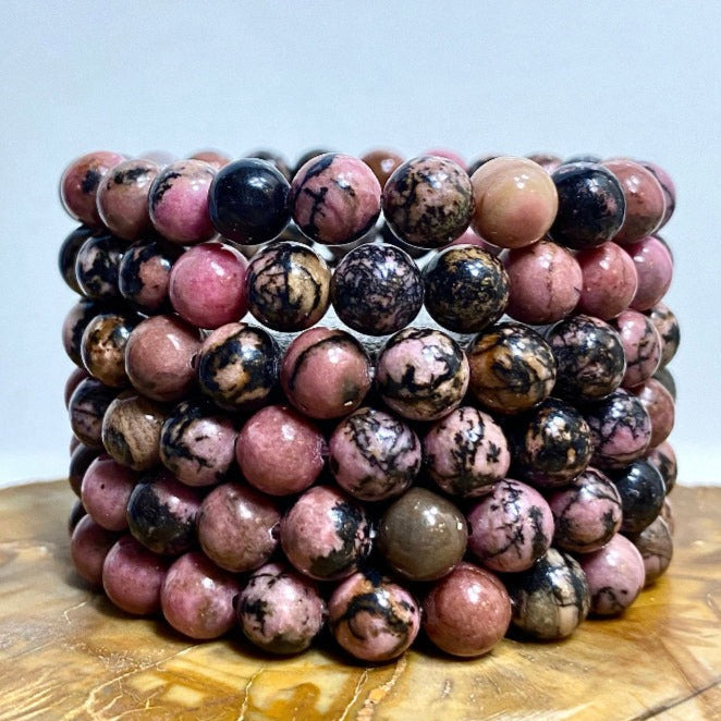 Rhodonite Stretch Bracelet
