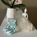 Tumbled Larimar Stretch Bracelet