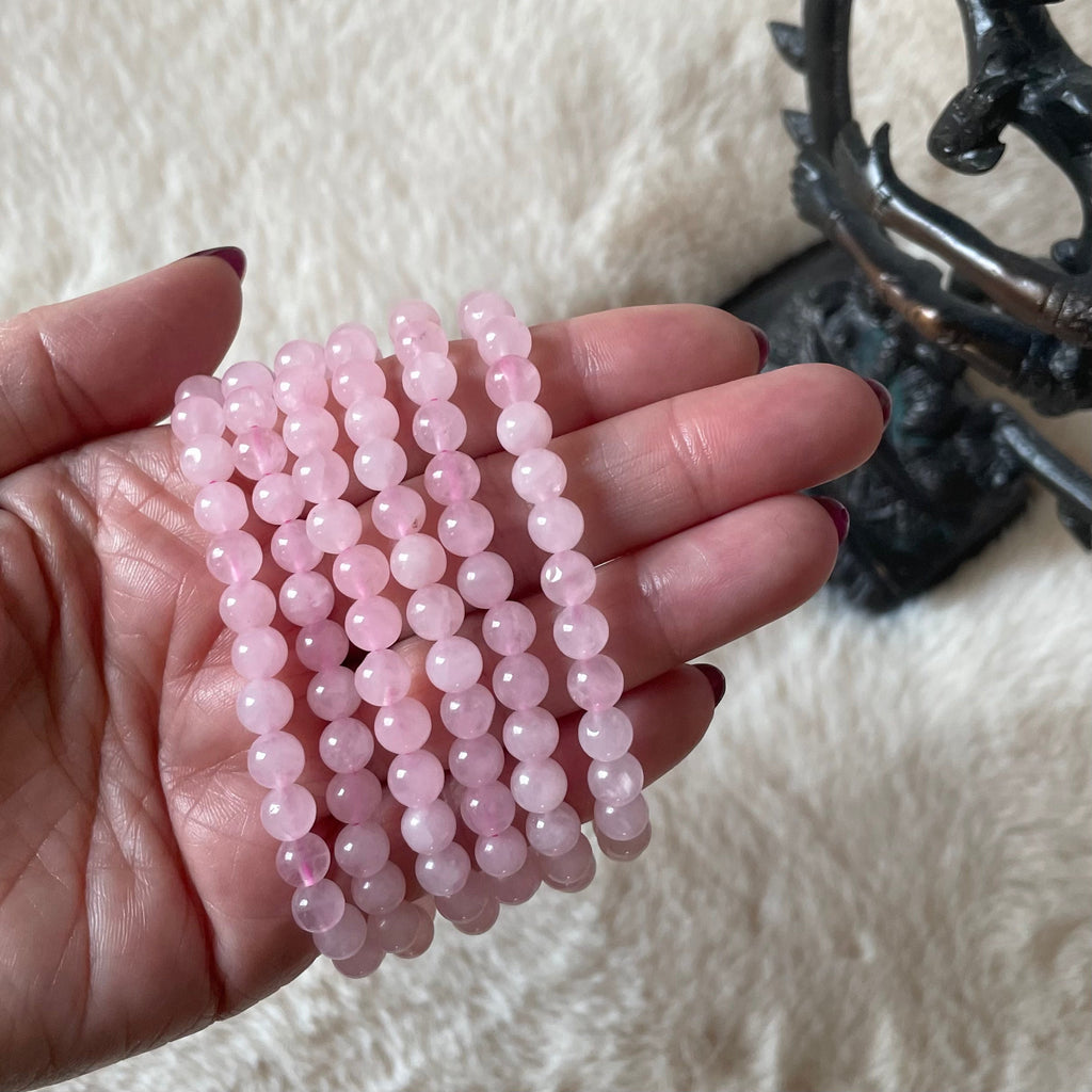Rose Quartz Stretch Bracelet