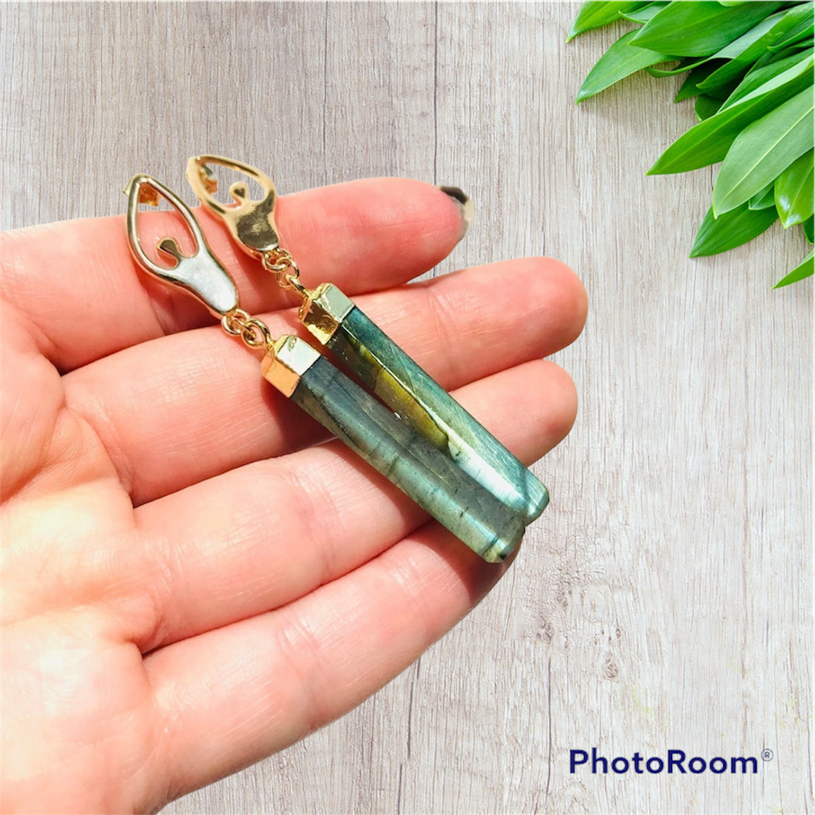 Goddess Labradorite Earrings
