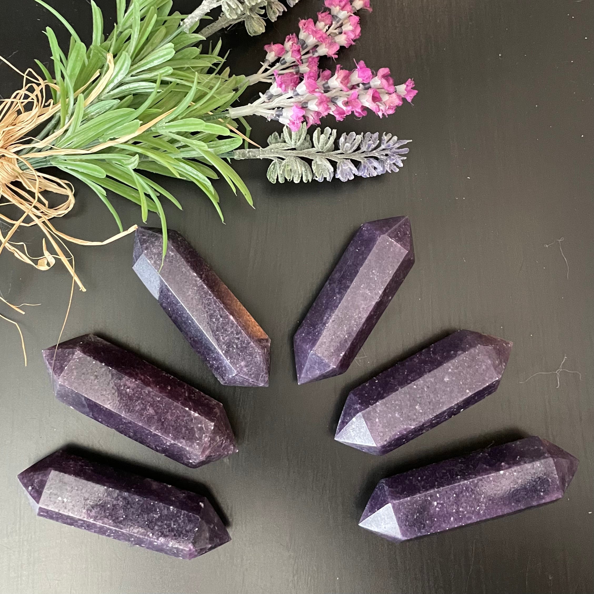 Double Terminated Lepidolite