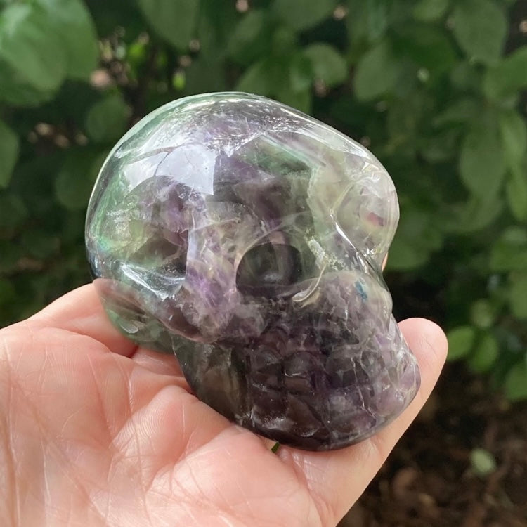 Fluorite Skull