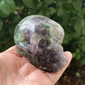Fluorite Skull